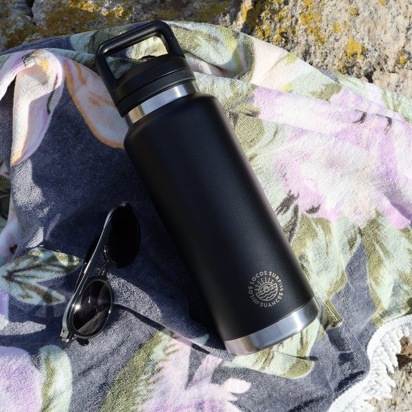 termo con asa negro 5 Los Locos Tienda de Surf